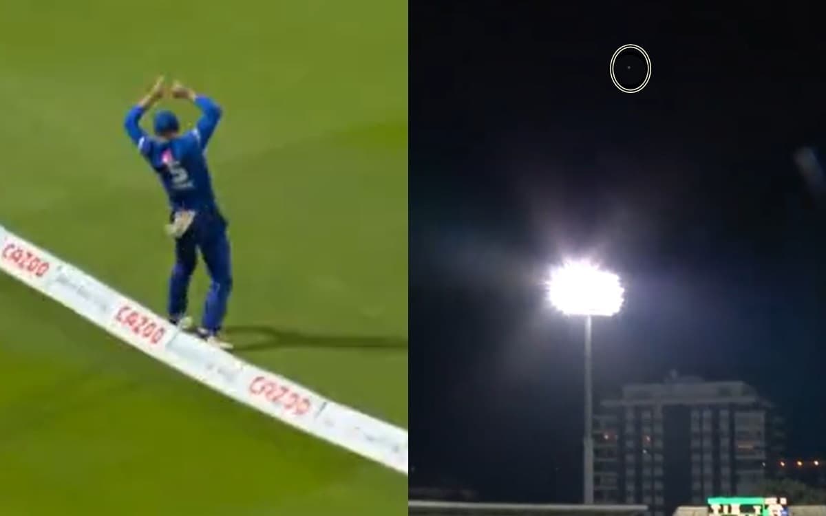 Cricket Image for सैम का टूट दिल, मेसन क्रेन ने आसानी से बाउंड्री पर पकड़ा हदपार ऊंचा कैच; देखें VID