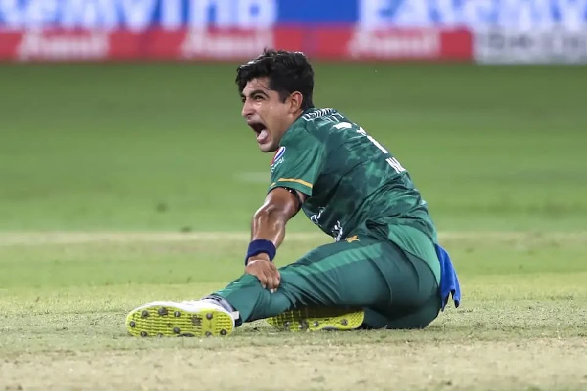 Pakistan Teenager Naseem Shah Cries While Walking Back To Dugout After