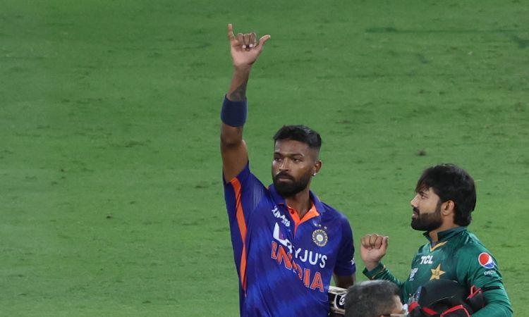 Cricket Image for Pandya & Jadeja Guide India To 5 Wicket Win Against Pakistan In A Thriller