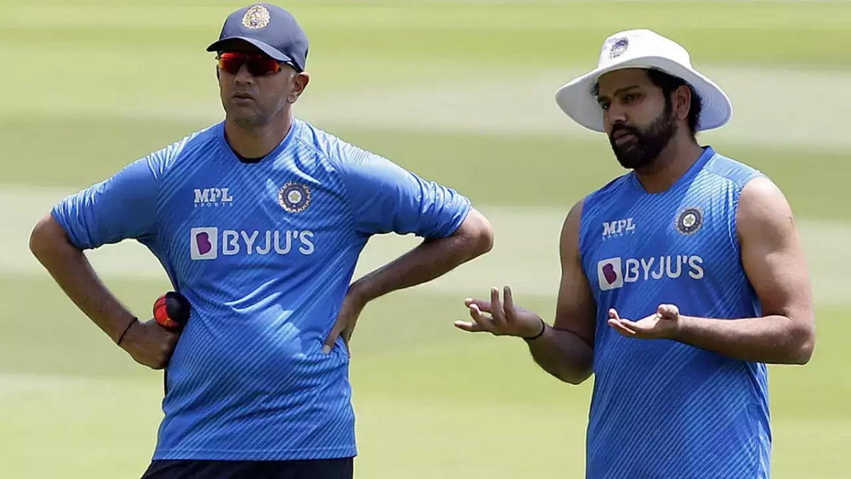 Cricket Image for Rohit Sharma & Coach Dravid Will Be Hoping To Find Perfect Playing XI For T20I WC: