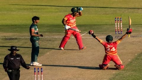 Cricket Image for Raza's Unbeaten Ton Helps Zimbabwe Clinch ODI Series Against Bangladesh