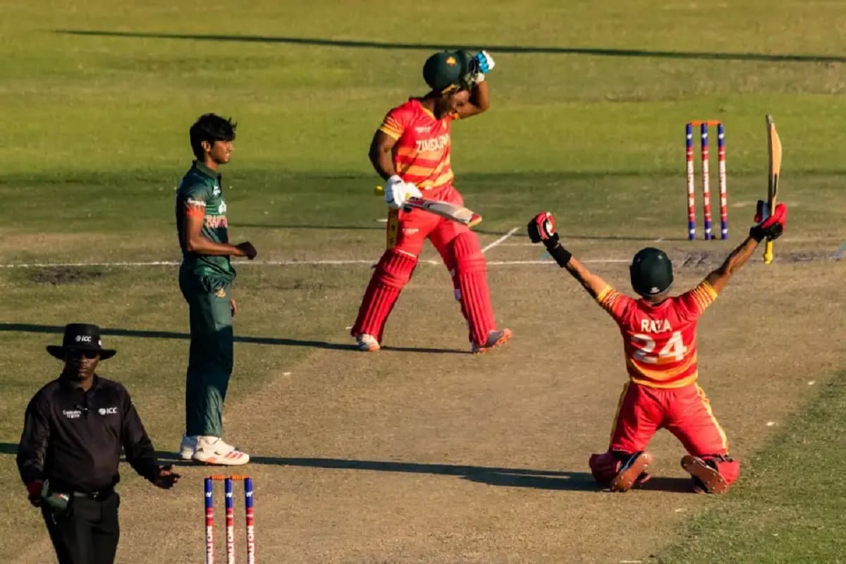 Cricket Image for Raza's Unbeaten Ton Helps Zimbabwe Clinch ODI Series Against Bangladesh