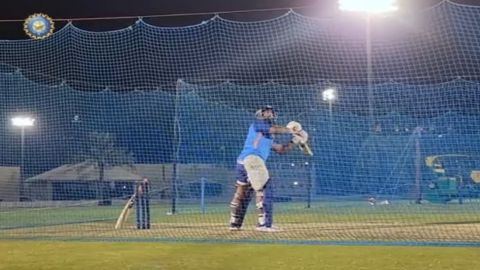 Rishabh Pant, Ravindra Jadeja hit 'LONG SIXES' in practise session ahead of India vs Pakistan clash