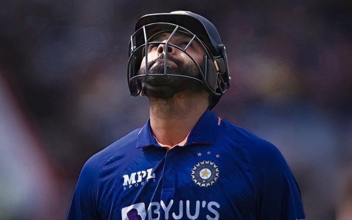 Cricket Image for VIDEO : रोहित के लिए पहली बॉल पर खत्म हो गया मैच, करोड़ों फैंस को नहीं दिखा पुराना