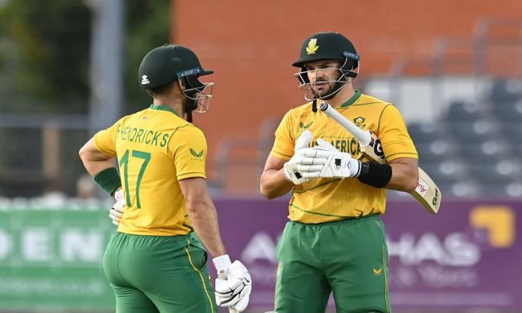 Cricket Image for Hendricks Fifty Helps South Africa Beat Ireland By 21 Runs In First T20I