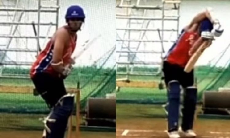Cricket Image for VIDEO : कहीं गोवा के लिए कुछ कर ना गुजरें अर्जुन तेंदुलकर, देखिए पसीना बहाते हुए क