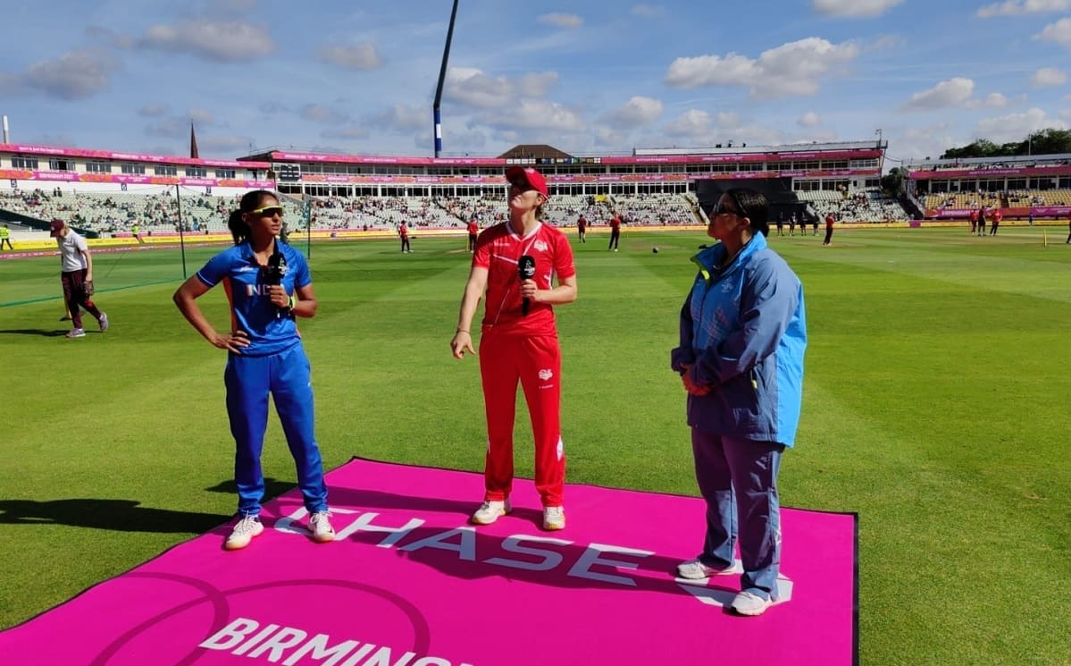 Cricket Image for Team India Women Win The Toss & Elect To Bat First Against England In First CWG 20
