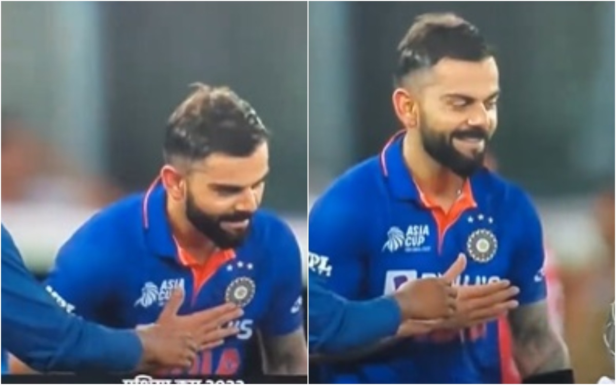कोहली के 'किंसिंग' मोमेंट से लेकर किंचित के लव स्टोरी तक, एशिया कप 2022 के इन 5 बेहतरीन पलों ने जीता फैंस का दिल 6 Asia Cup 2022