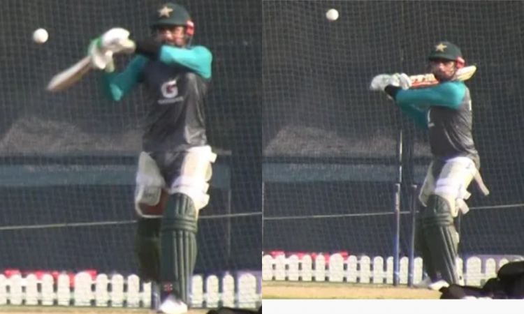 Cricket Image for VIDEO: हार का जख्म नहीं भूले हैं बाबर, नेट्स में शॉर्ट बॉल के खिलाफ जमकर कर रहे तै