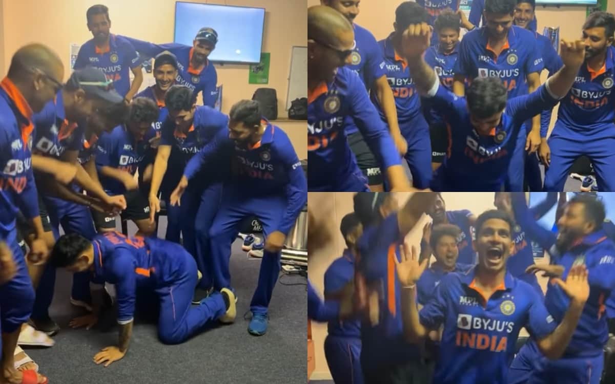 Cricket Image for VIDEO: ईशान किशन और शुभमन गिल का डांस देखा क्या, खुशी से झूम उठा भारतीय खेमा