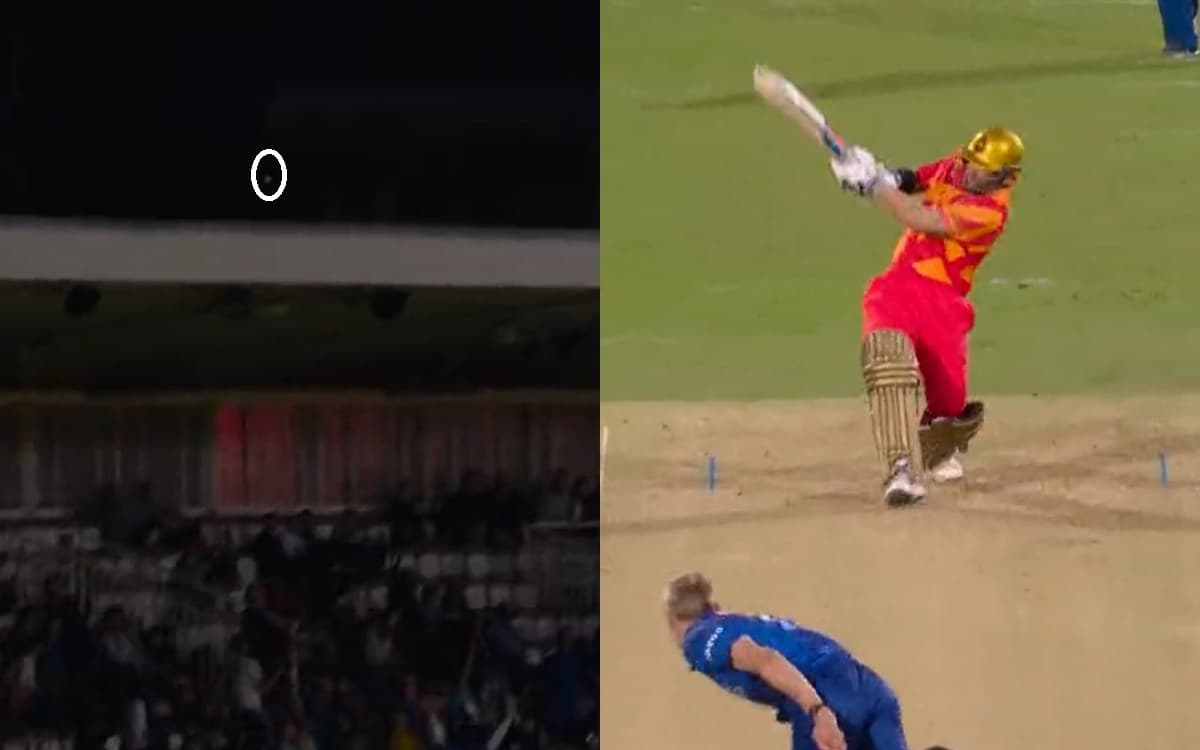 Cricket Image for VIDEO: मेथ्यू वेड ने 192.85 की स्ट्राइक रेट से कर दी पिटाई, छक्का जड़कर गेंद को पह