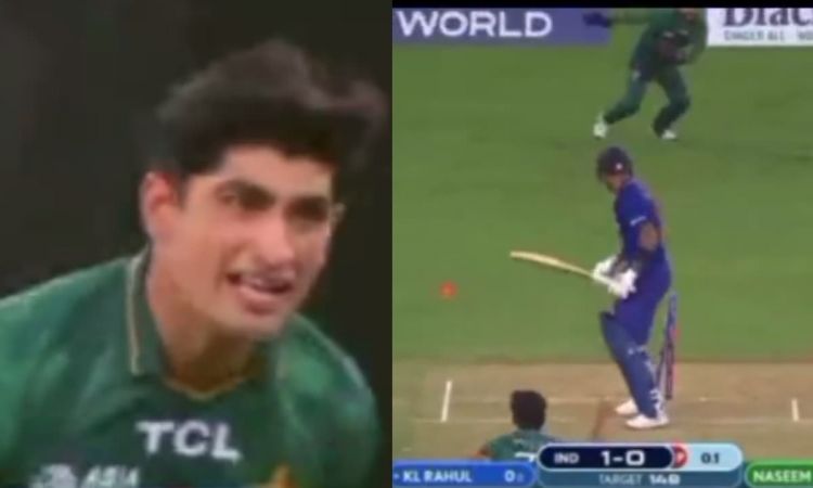 Cricket Image for 19 साल के गेंदबाज़ के आगे बेबस दिखे केएल राहुल, गोल्डन डक पर हुए आउट; देखें VIDEO