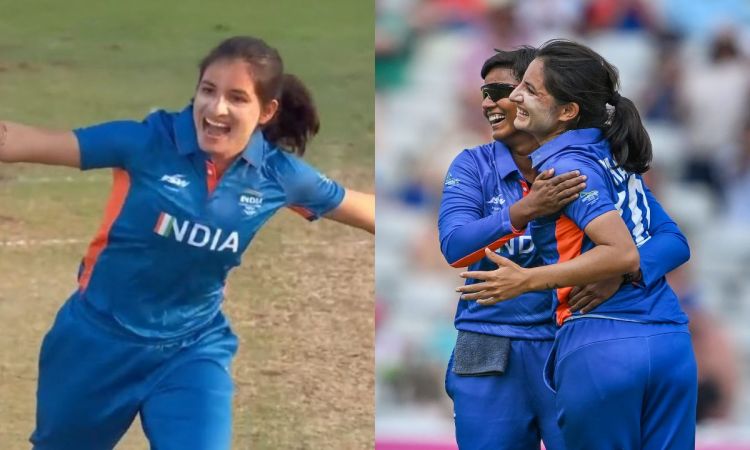 Cricket Image for WATCH: Renuka Singh's Fiery Spell Against Barbados To Take Team India Into The CWG