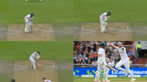 Cricket Image for WATCH: Stuart Broad's Brilliant Set Up To Dismiss South Africa Captain Dean Elgar