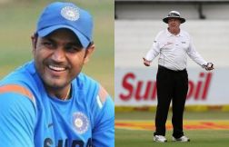 Cricket Image for Why Umpires & Rules Important For Cricket? - When Virender Sehwag Kicked A Ball Fo