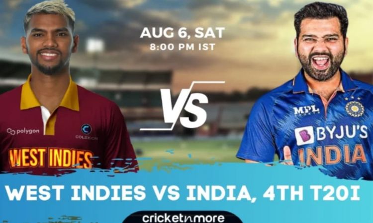 WI vs IND 4th T20I: इन 11 खिलाड़ियों के साथ मैदान पर उतर सकती है वेस्टइंडीज औऱ भारत की टीम; देखें संभावित XI