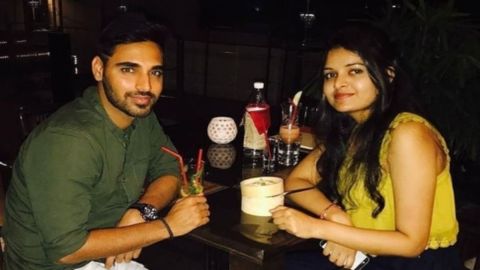 Cricket Image for Bhuvneshwar Kumar And Wife Nupur Nagar Slams Trollers 