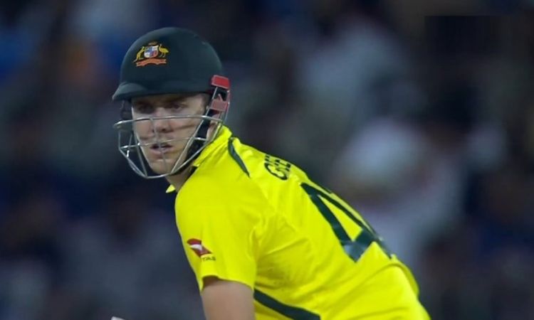  Cameron Green hits joint second fastest fifty for Australia in Hyderabad