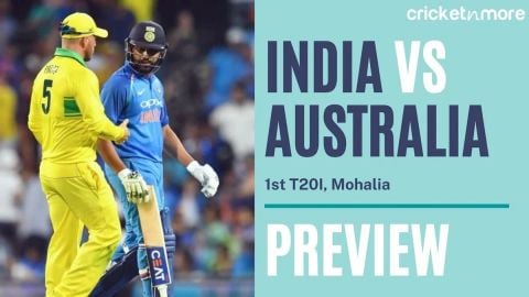 India vs Australia, 1st T20I - Cricket Match Prediction, Fantasy XI Tips & Probable XI