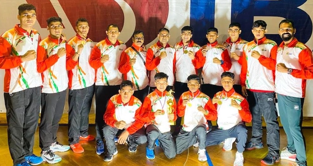 Indian youth boxers