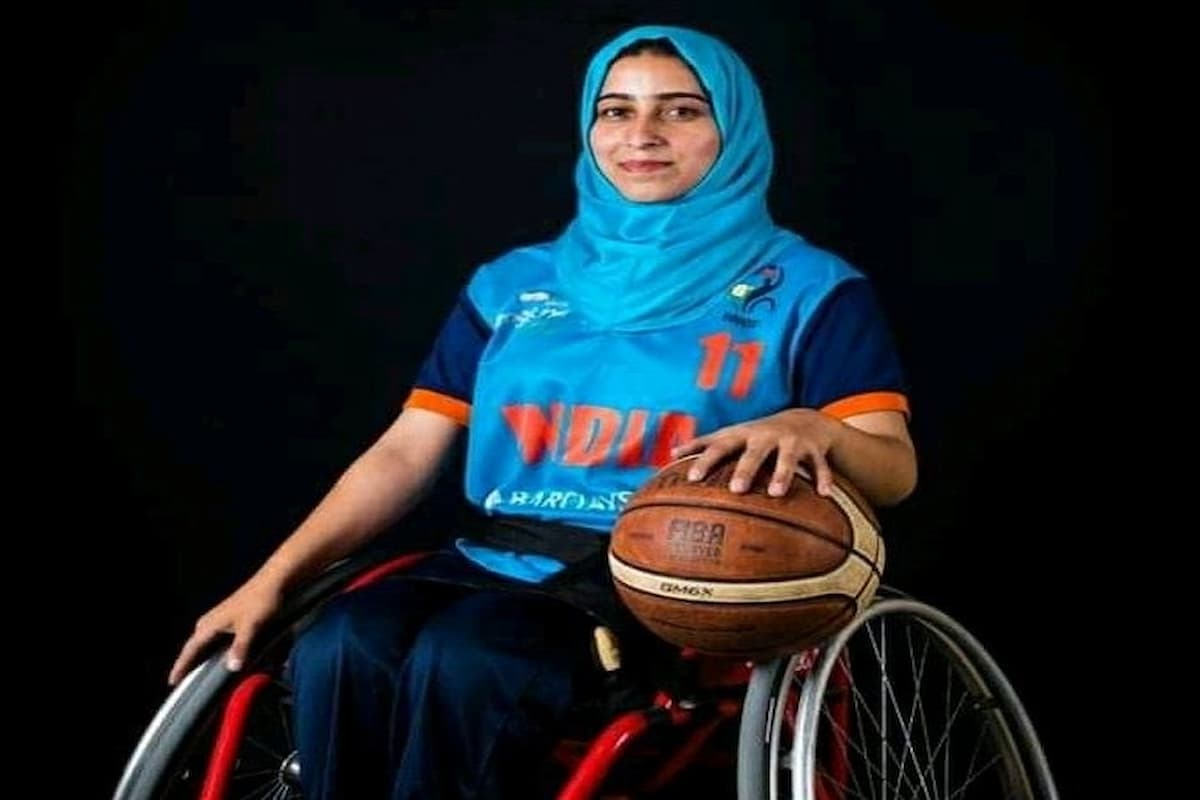 कश्मीर की पहली अंतरराष्ट्रीय व्हीलचेयर बास्केटबॉल खिलाड़ी इशरत अख्तर अब मोटिवेशनल स्पीकर कश्मीर की पहली अंतरराष्ट्रीय व्हीलचेयर बास्केटबॉल खिलाड़ी इशरत अख्तर अब मोटिवेशनल स्पीकर