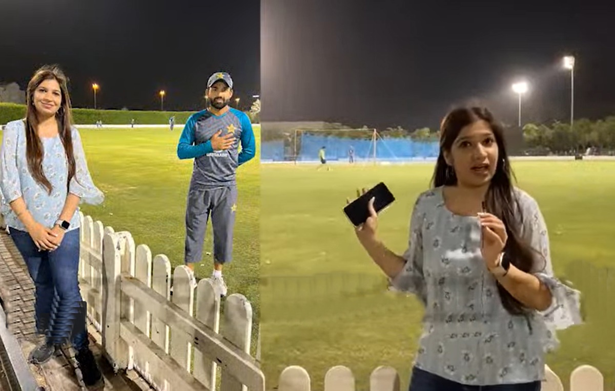 Cricket Image for Mohammad Rizwan Denied Selfie With Viral Indian Girl