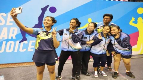 Cricket Image for National Games: Gujarat men, West Bengal women clinch Table Tennis gold