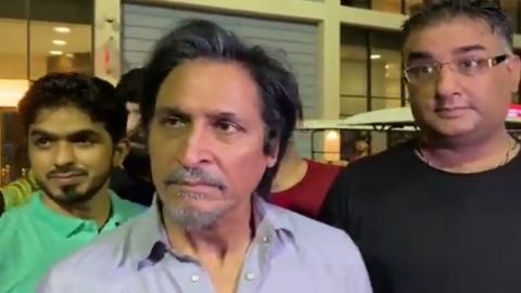 Cricket Image for Pcb Chairman Ramiz Raja Talks About Why He Snapped Indian Journalist