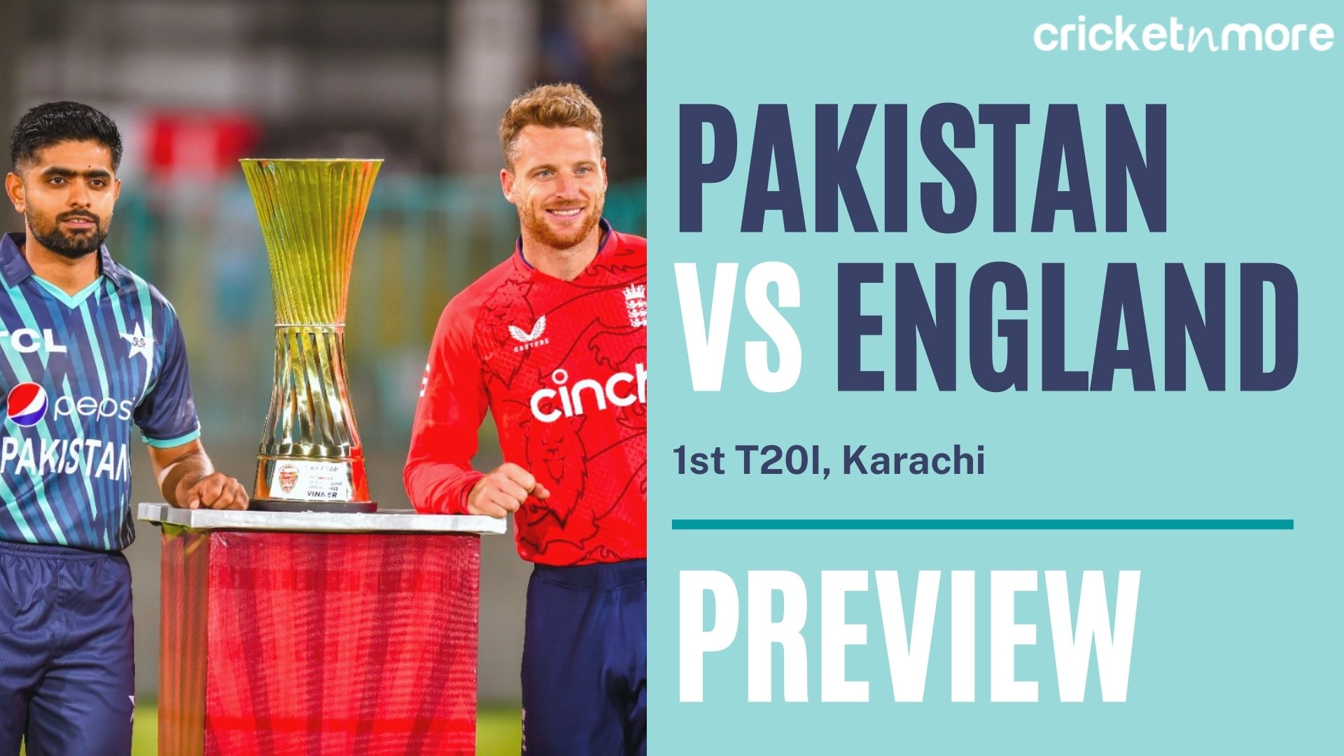 Cricket Image for Pakistan Vs England, 1st T20I - Cricket Match Prediction, Fantasy 11 Tips & Probab