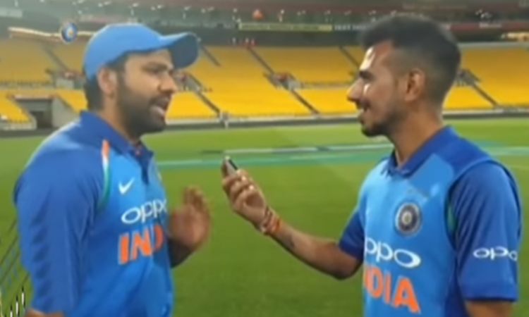 Cricket Image for Rohit Sharma Trolled Yuzvendra Chahal Watch Funny Cricket Video
