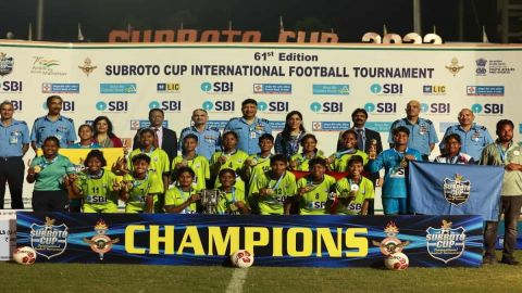 St. Patrick's Jharkhand crowned 61st Subroto Cup Girls U-17 champions