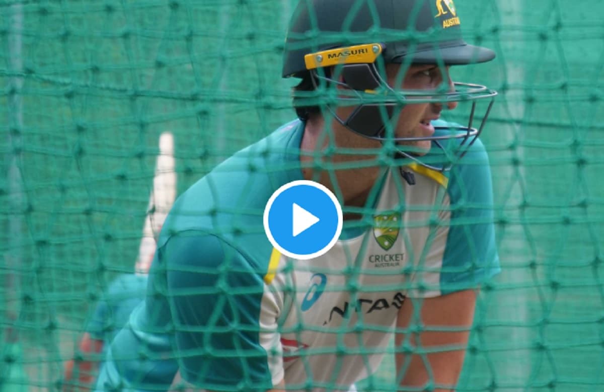 Practice session of Tim David at Mohali he is set to make his Australia debut