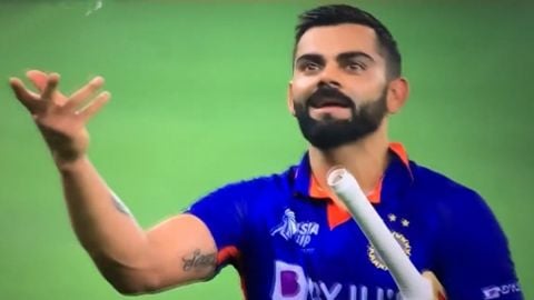 Cricket Image for Virat Kohli Reaction After Suryakumar Yadav Knock India Vs Hong Kong Asia Cup 2022