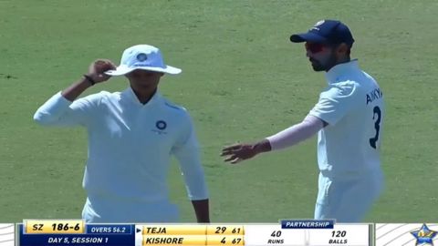 Cricket Image for Yashasvi Jaiswal Indiscipline Ajinkya Rahane Sends Him Off The Field Duleep Trophy