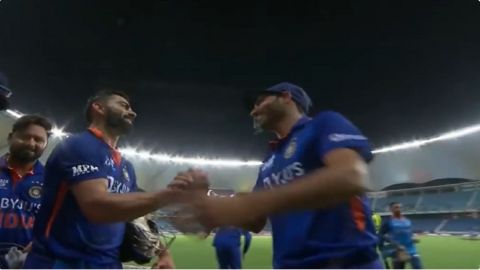 Cricket Image for 'Abhi Hai Cricket Baaki': Virat Kohli Opens Up To Bhuvneshwar Kumar After Smacking