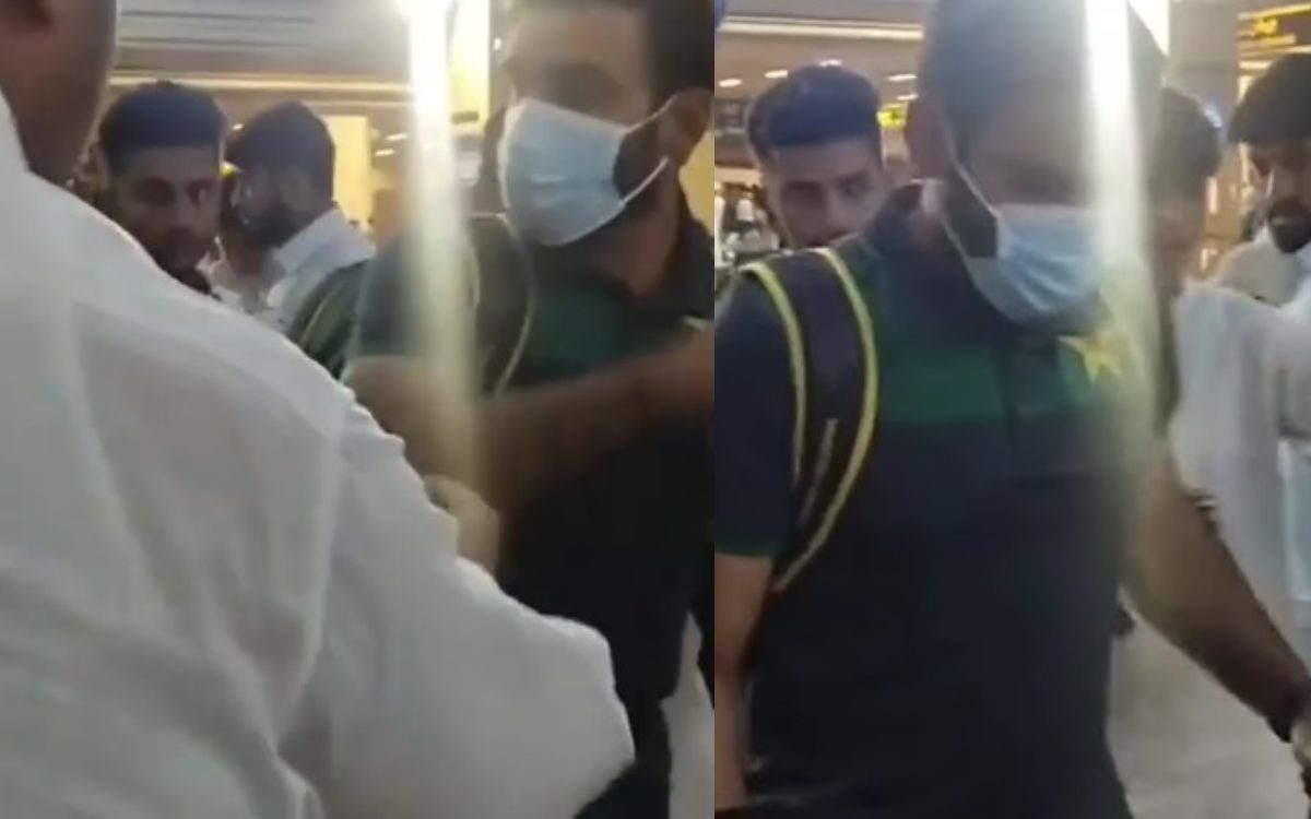 Cricket Image for VIDEO : आसिफ अली ने एयरपोर्ट पर भी की बदतमीजी, इस बार फैन बना शिकार