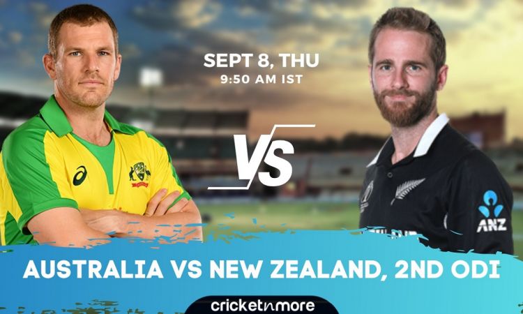Cricket Image for Australia vs New Zealand, 2nd ODI - Cricket Match Prediction, Fantasy XI Tips & Pr