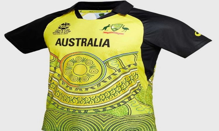 Cricket Image for Cricket Australia Launches New Jersey For ICC Men's T20 World Cup