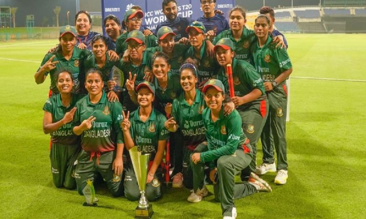 Cricket Image for Bangladesh Beat Ireland By Seven Runs In The Finals Of Women's T20 World Cup Quali