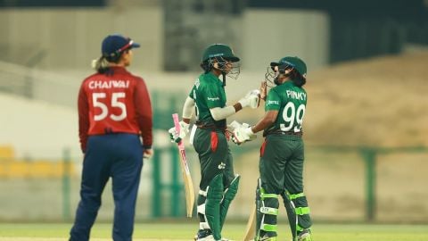 Cricket Image for Bangladesh & Ireland Skippers Nigar & Laura Excited Over Their Teams Qualifying Fo