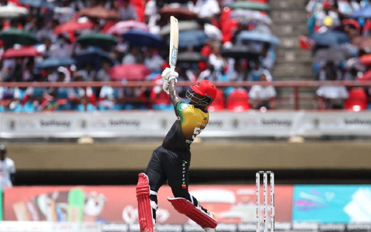 Cricket Image for CPL 2022: Patriots Keeps Playoff Hopes Alive With 7-Run Win Over Knight Riders
