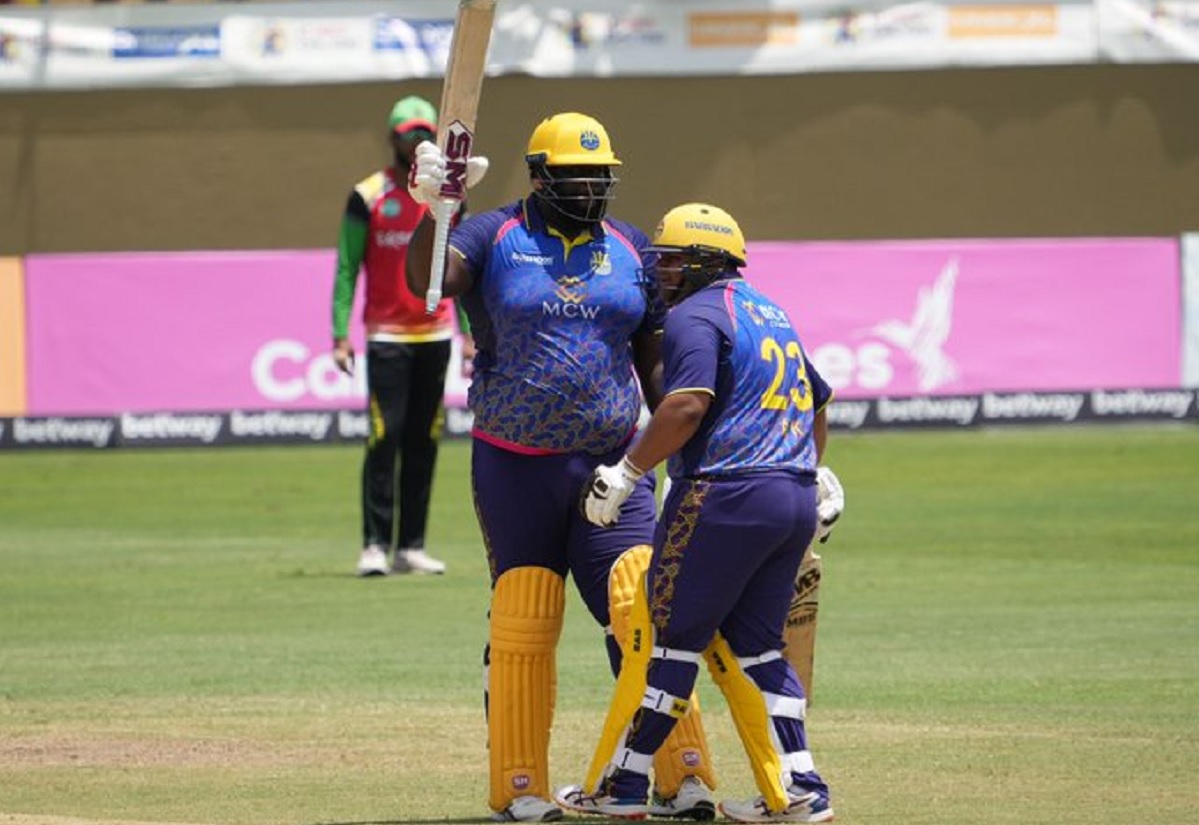 Cricket Image for CPL 2022: Cornwall's Blazing 91 Helps Barbados Secure Place In Final