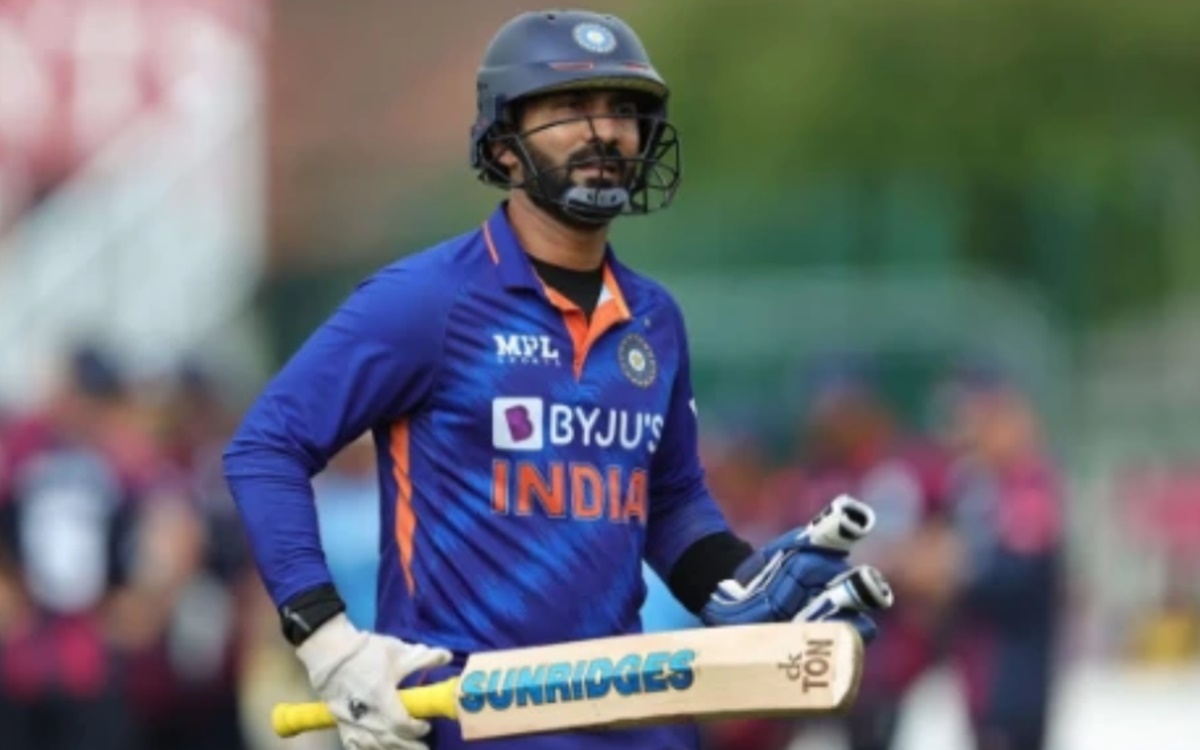 Cricket Image for Dinesh Karthik Did Not Play A Single Ball Still Lost His Place In India Xi Said In