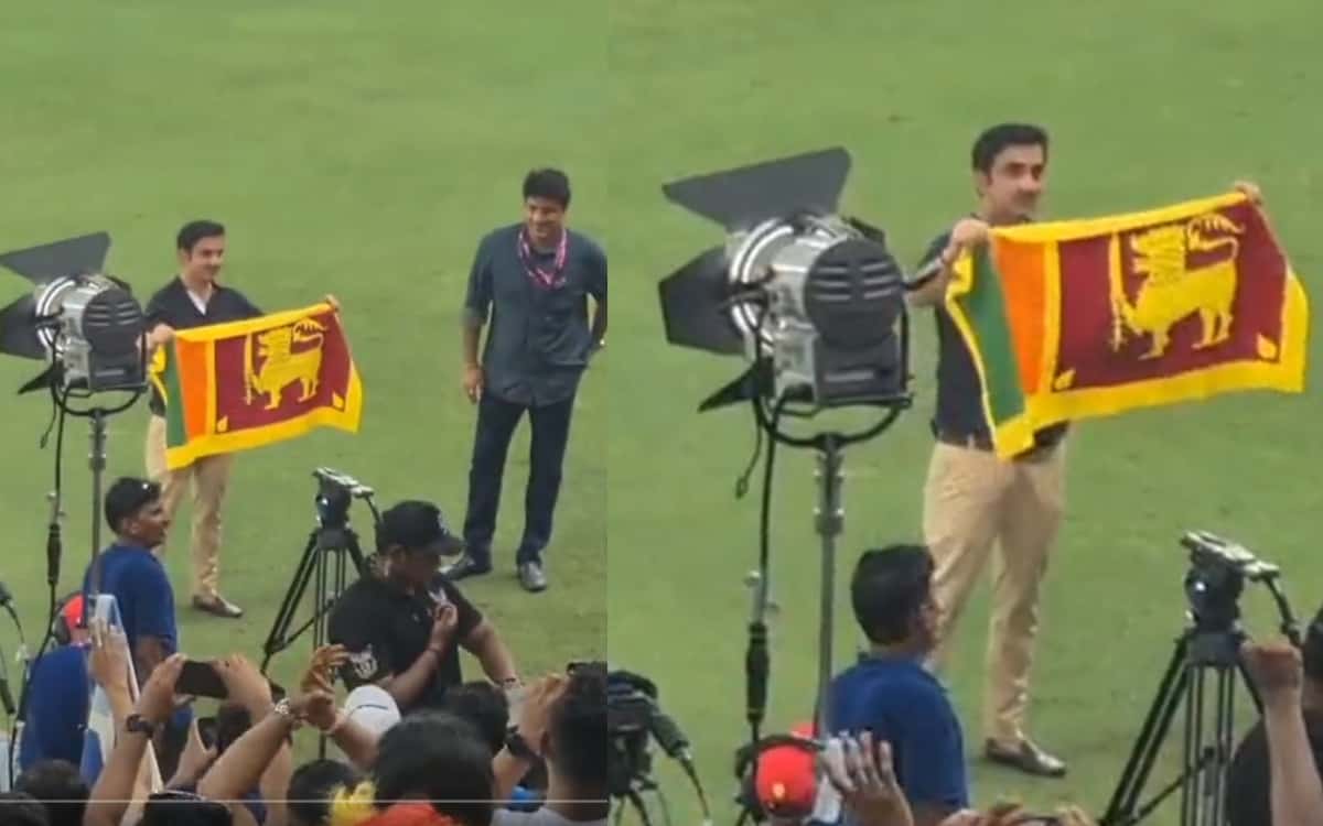 Cricket Image for 'तुम्हे शर्म आनी चाहिए, देशद्रोही', श्रीलंका का झंडा लहराना गौतम गंभीर को पड़ा भार
