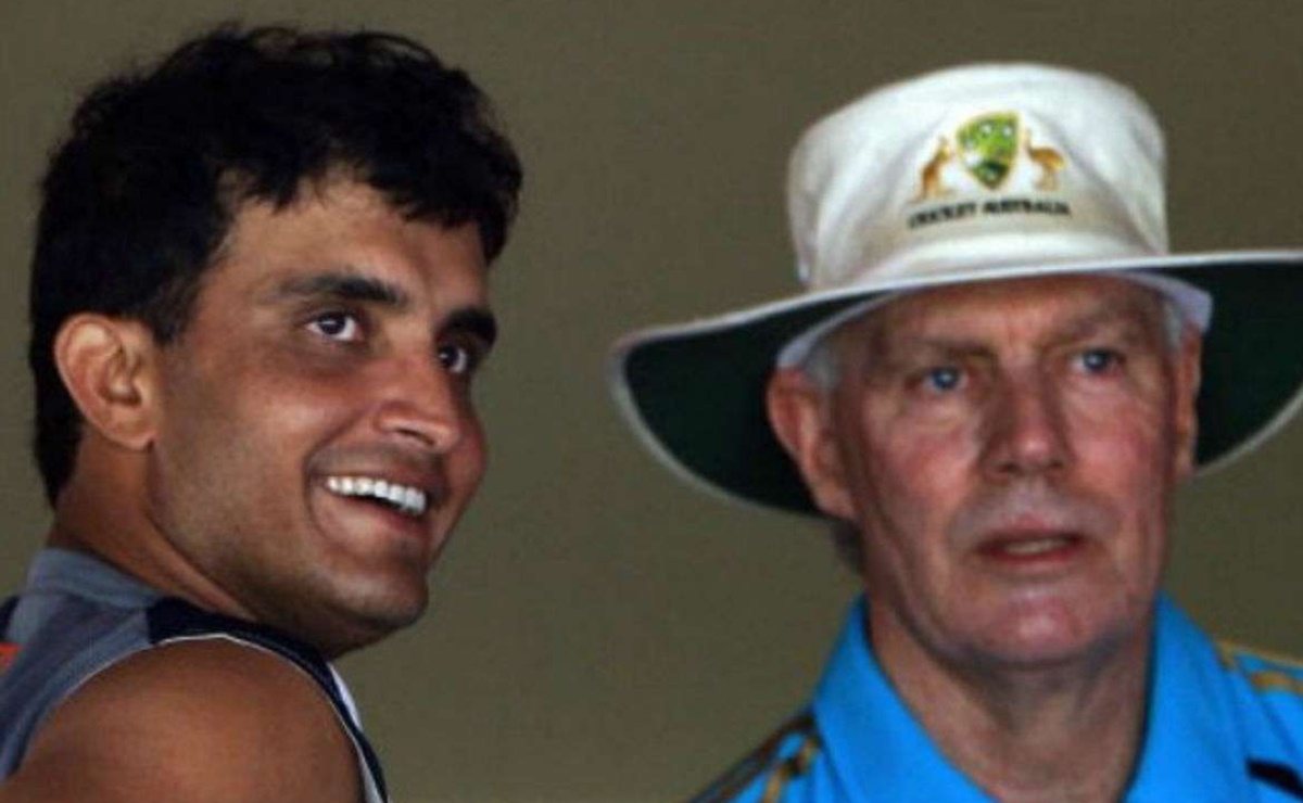 Cricket Image for Former Indian Captain Sourav Ganguly Wishes Greg Chappell On Teachers Day