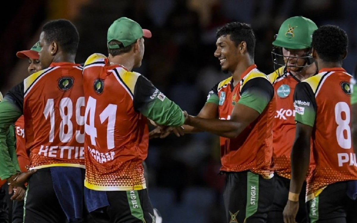 Cricket Image for Guyana Amazon Warriors Beat Saint Lucia Kings By 6 Wickets; Register First Win In 