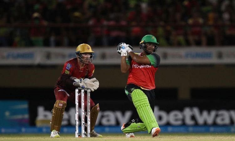 Cricket Image for Guyana Amazon Warriors Confirm CPL 2022 Playoff Berth With 37-Run Over Trinbago Kn