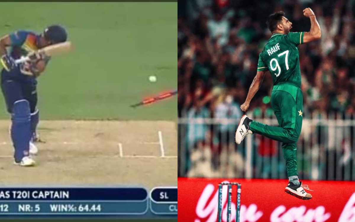 Cricket Image for VIDEO : हारिस रऊफ ने डाली 'Ball Of The Tournament', हवा में उड़ाई स्टंप्स