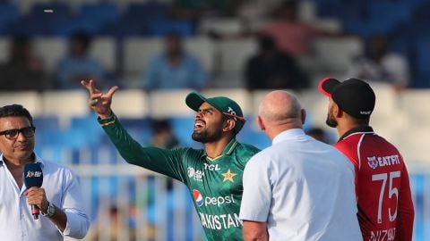 Cricket Image for Hong Kong Opt To Bat First Against Pakistan In 'Do-Or-Die' Asia Cup 2022 Match