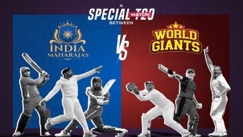 Cricket Image for Legends League Cricket, IND MAHARAJA Vs WOR GIANTS – Cricket Match Prediction, Fan